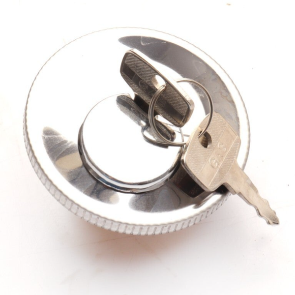 Yamaha Tankdop - Fuel Cap - FS1-RD50M - With Lock - Chrome - Kreidler/Zundapp - 122-24610-01