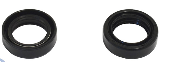 Oil Seal Set  - Fork Set - Voorvork Keerring Set - Yamaha - 26x37x10.5 - P40FORK45004 - ATHENA