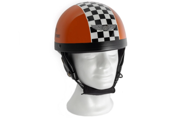 Helmet Classic Orange (Choose Your Size)