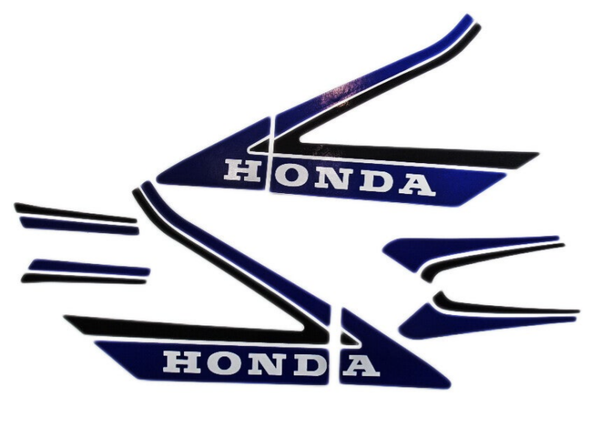 Honda Sticker Set - MB50 - Blue/Zwart/Wit - 1987-
