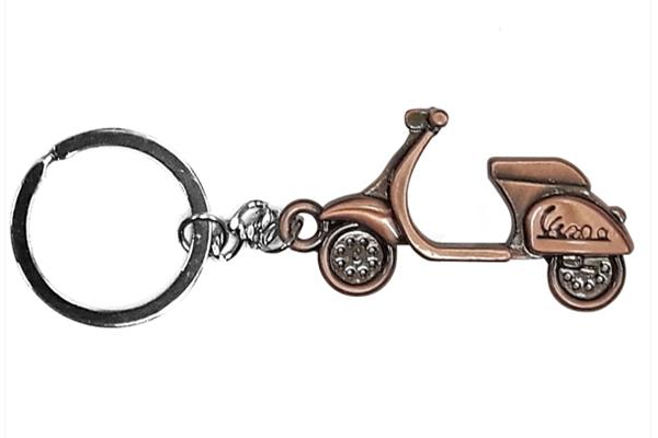 Vespa Sleutelhanger - Metaal - Koper