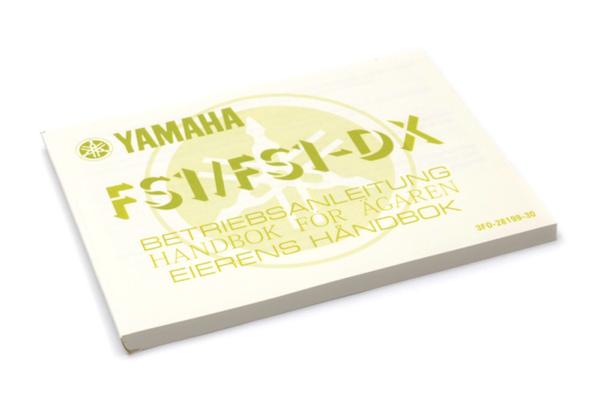 Owners Manual - Gebruikers handleiding - Yamaha FS1 1980-1987 - German/Danish/Swedish