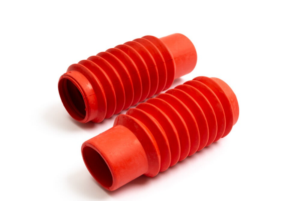 Yamaha Fork Rubber - Voorvorkrubbers Set - FS1 1989-1994 - Red - 3E9-23191-10