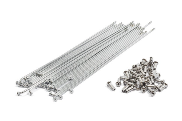 Spoke Set - Spakenset 183mm - Chrome - 36 Stuks - Hercules