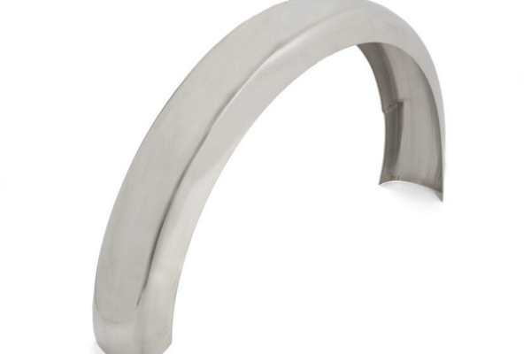 Puch Rear Fender / Mudguard / Spatbord Achterzijde - Stainless steel / Monza