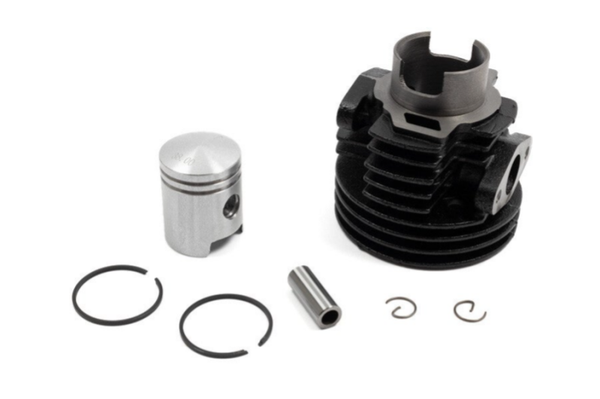 Puch Cylinder - Cilinder Kit 50cc/38mm/10mm - MS/MV - Cast Iron / Gietijzer - 2-3 HP/PK