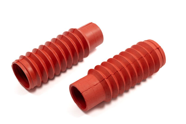 Yamaha Fork Rubber - Voorvorkrubbers Set - FS1 - Red - 3E9-23191-10