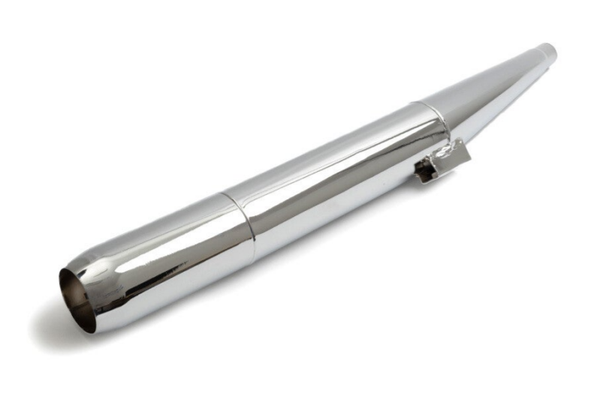 Kreidler Exhaust - Uitlaatdemper - 28mm - Bended Model