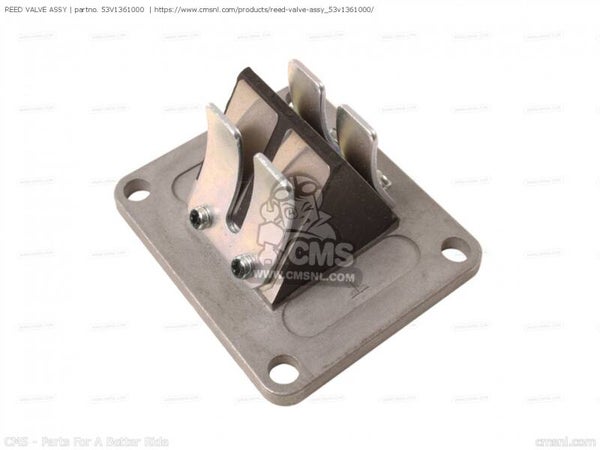 Yamaha Reed Valve - Membraan - DT50MX/DT80LC/YSR50/RD75 - 10X-13619-00/53V-13610-00