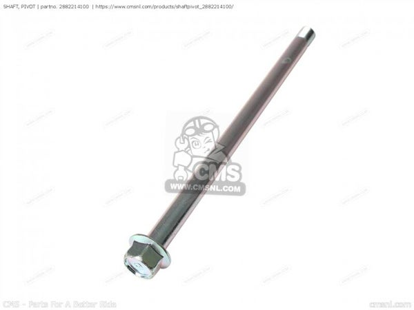 Yamaha Axle Rear Swingarm / Achterbrug - DT/RD/TY