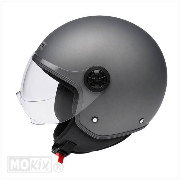 Helmet Helm Jet Helm - Titanium