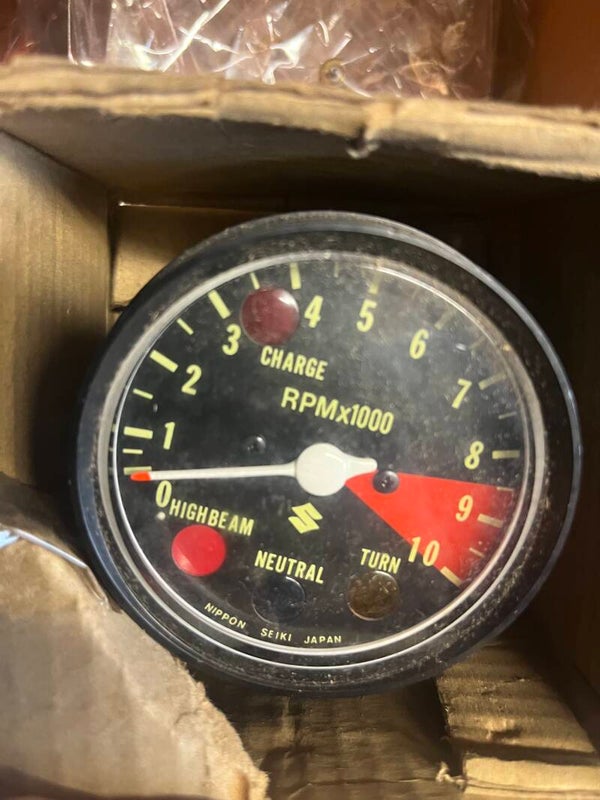 Suzuki Tachometer NEW OEM Original -  GT185 - 34201-36621