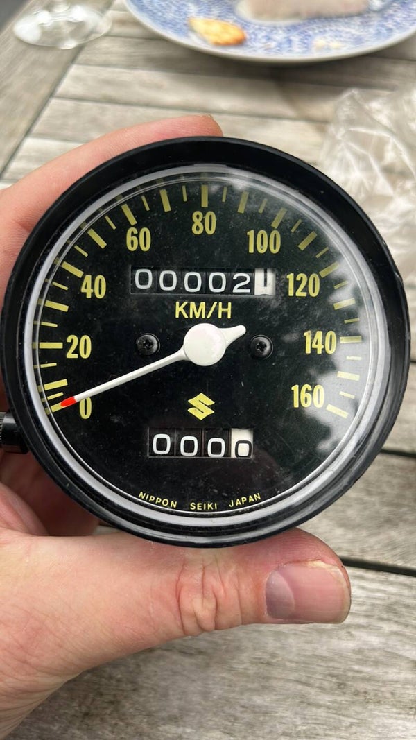 Suzuki Speedometer - Kilometertellerklok - 160km/h NEW OEM Original - 34101-36621