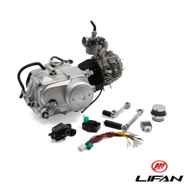 Engine Lifan 107cc, Kickstart- 4 Speed - 7 HP/PK
