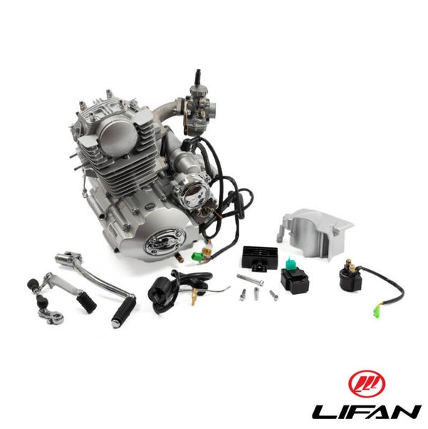 Engine Lifan, standing 49cc- Electric & Kickstart - 4 speed - 3.0HP/PK