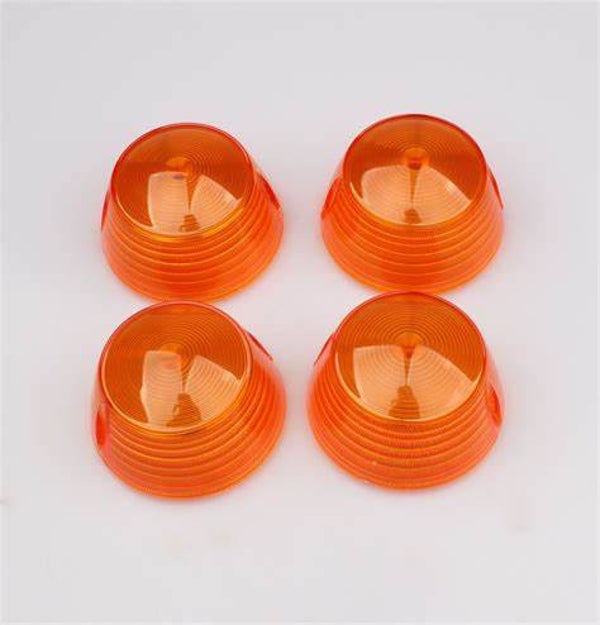 Suzuki Turn Signal Lamp Lens - Knipperlicht/Pinker Glas - Original - AC50/AS50/RV90 - 35612-12611