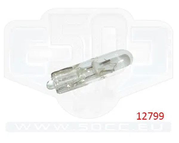 6V Cockpit Lamp Wedge 1,2W - T5