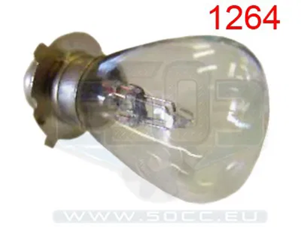 6V Headlight Bulb 25/25W / 6V Birne Frontscheinwerfer 25/25W - PX15D-3- Honda CD50/SS50/MB