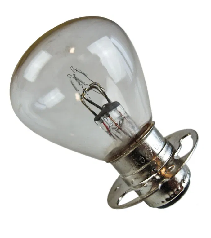 6V Head Light Bulb 15W / 15W Birne Frontscheinwerfer - P15D - Yamaha DT50MX