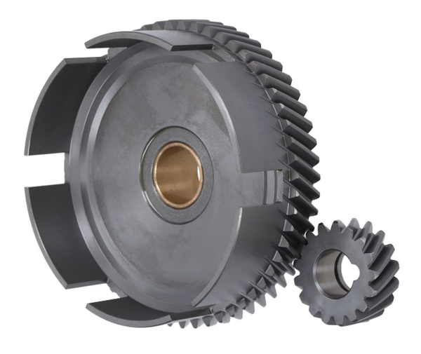 Zundapp Clutch Housing - KS80 - AC - 17T/56T - Schuine Tanden - TOP RACING - 314-05.716
