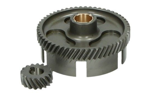Zundapp Clutch Housing - KS80 - AC - 17T/56T - Schuine Tanden - RITO - 314-05.716