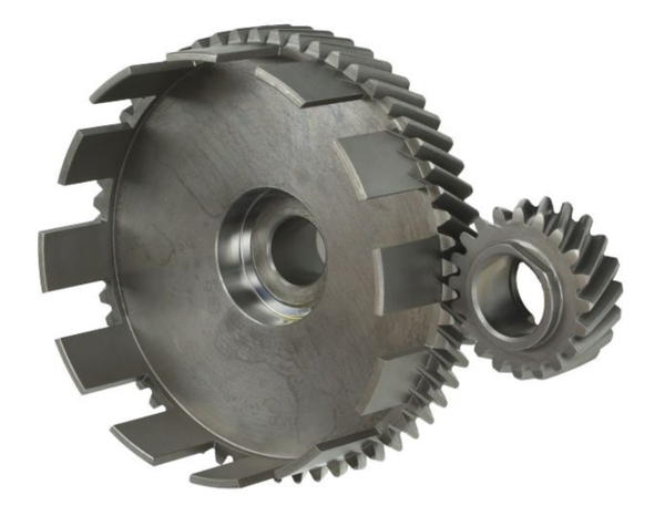 Zundapp Clutch Housing - KS125 - AC - Schuine Tanden - TOP RACING