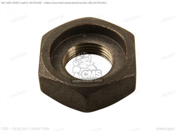 Yamaha Front Sprocket Nut - RD50(M)/TY50 - 90179-12181-00