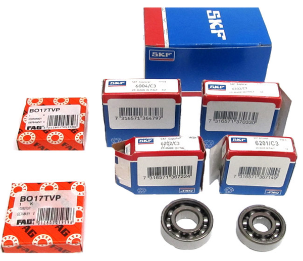 Kreidler Bearing Set Engine Complete - SKF/FAG - A-Quality