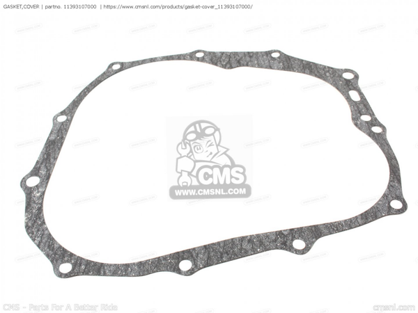 Honda Gasket Clutch Cover / Koppelingsdeksel pakking CB125 - 11393-107-000