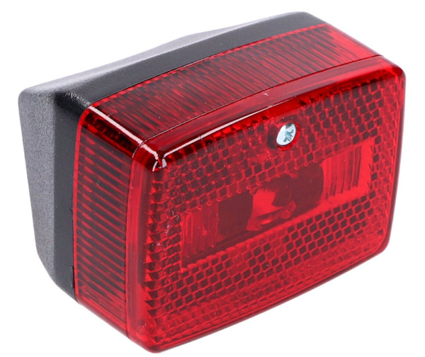 Puch Rear Light - Achterlicht - Zwart - Puch Maxi/ Honda Camino - A-Quality