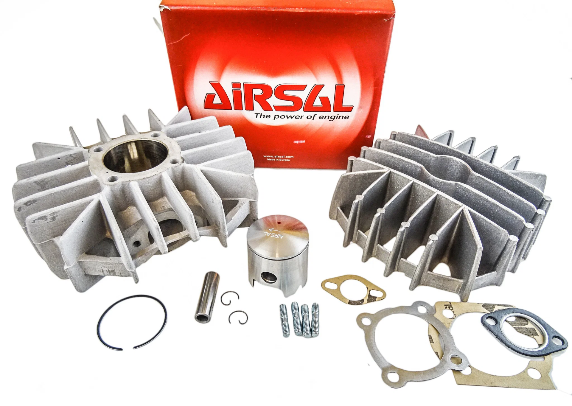 Puch Cilinder Kit met kop 74cc/46mm / AIRSAL - Monza / Condor
