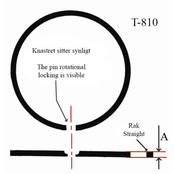 Puch Piston Ring - Zuigerveer Set - 39×2 T810 Monza/Etc.