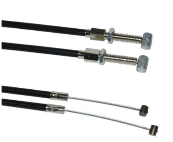 Kreidler Cable Transmission Set Shifter Cable Set - Schakelkabel Set - Black - > 1968