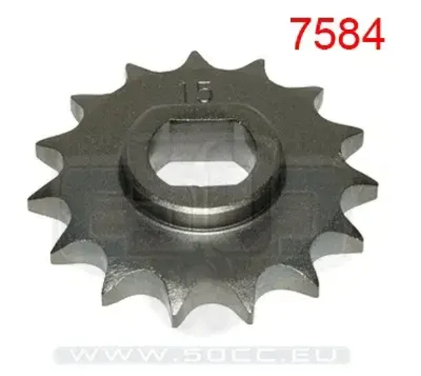 Zundapp Front Sprocket - Voortandwiel - KS80/125/175 - 15T