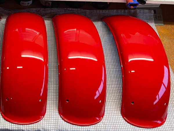 Suzuki Front Fender / Mudguard / Spatbord Voorzijde - RV90 OEM Original - Kotflügel Vorne / Kotflügel Original