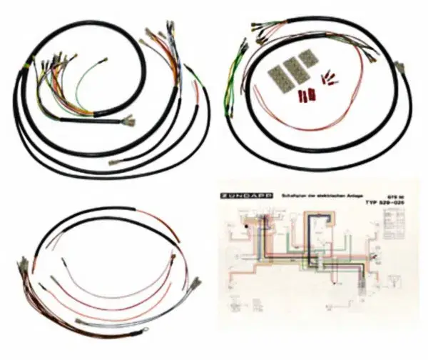 Zundapp Wiring Harness Assy - Kabelboom - KS80LC