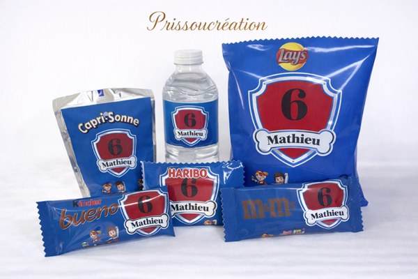 Papeterie personnalisée pour 15 personne