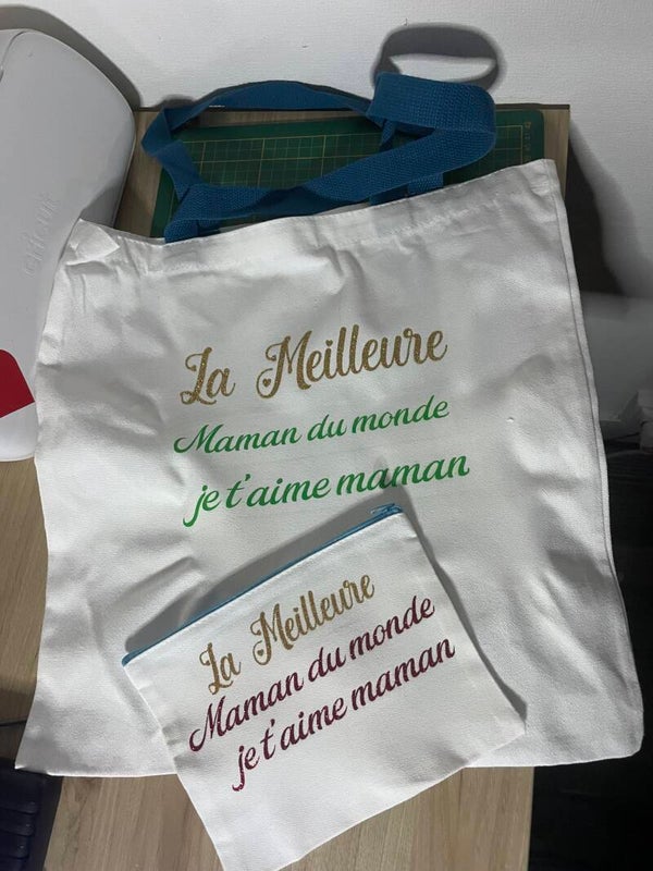 Ensemble togbag et trousse personnalisée