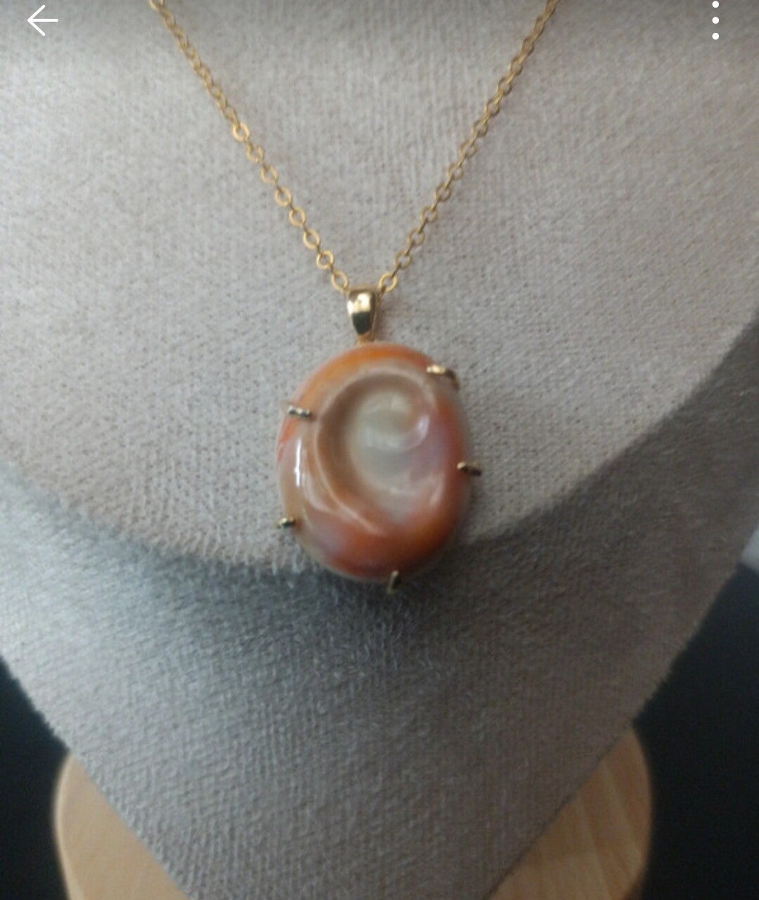 Collier st Lucie fait main-pièce unique