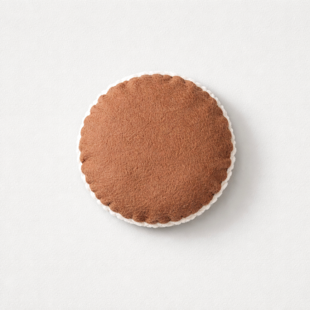 Filz-Pancake "Fluffy Finn" (1 Stück)