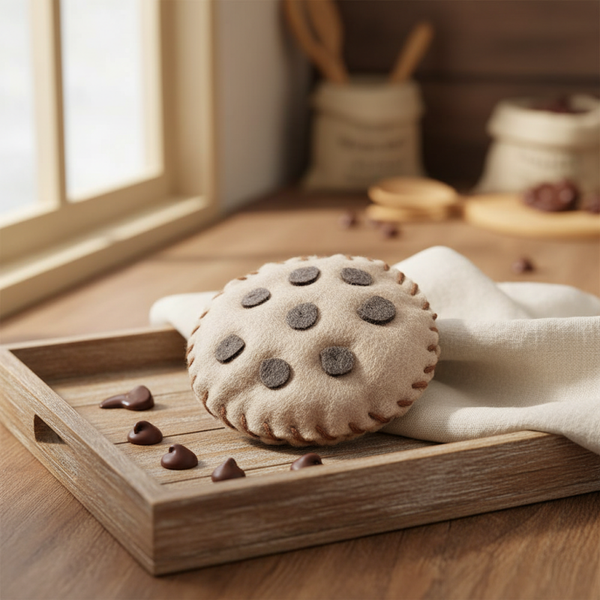 "Soft Bites" - Knusprige Optik, weiches Filzgefühl: Meine Cookies