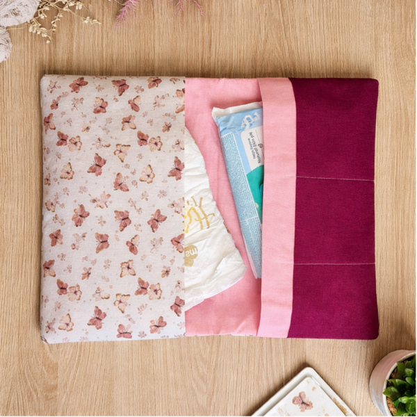 WickelNest "Schmetterling Rosenquarz"