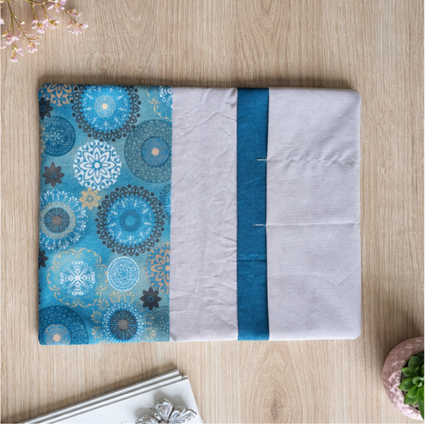 WickelNest "Mandala türkis-blau"