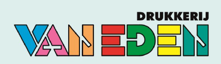 Logo van eden drukkerij Ede