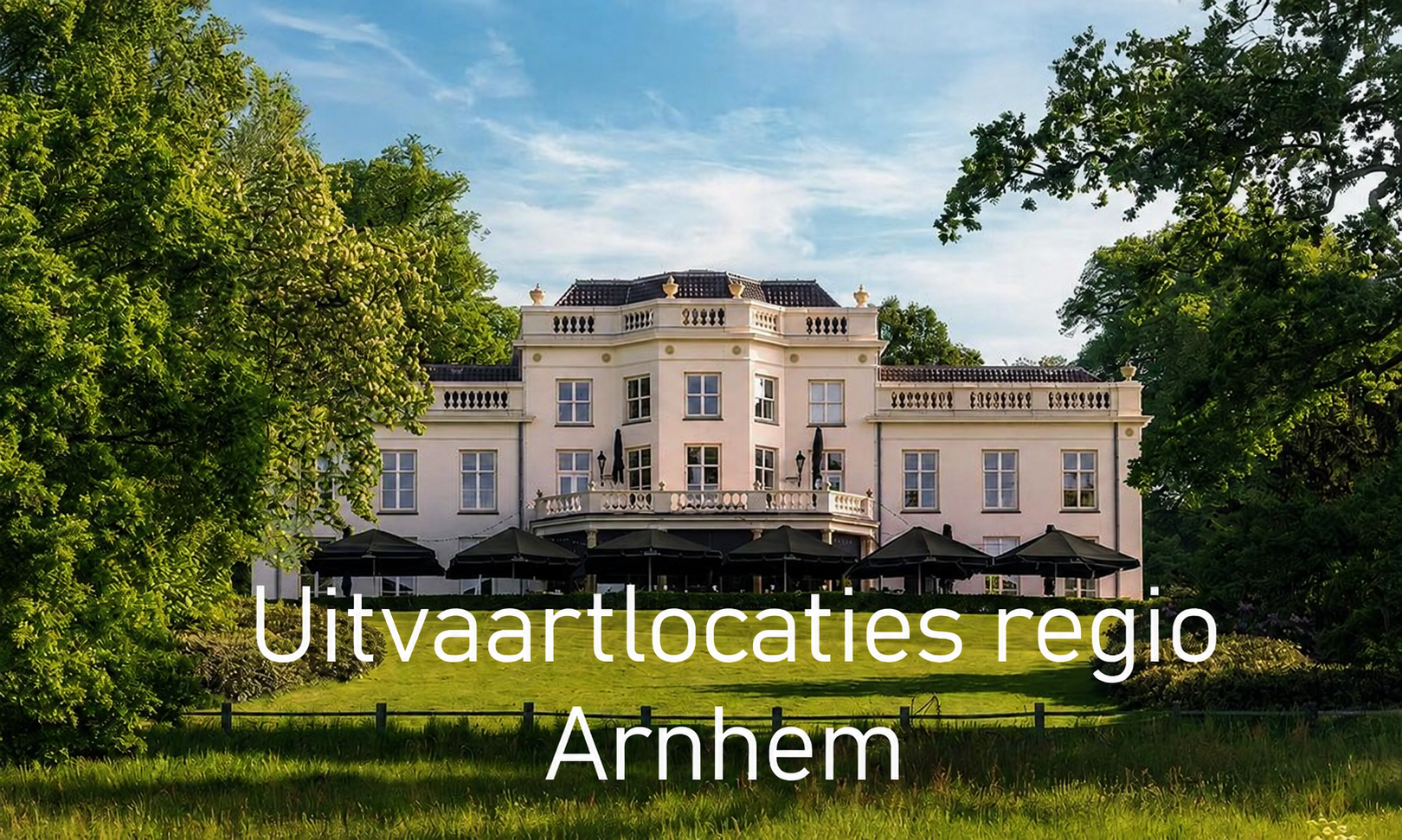 Neoklassiek landhuis bij Arnhem