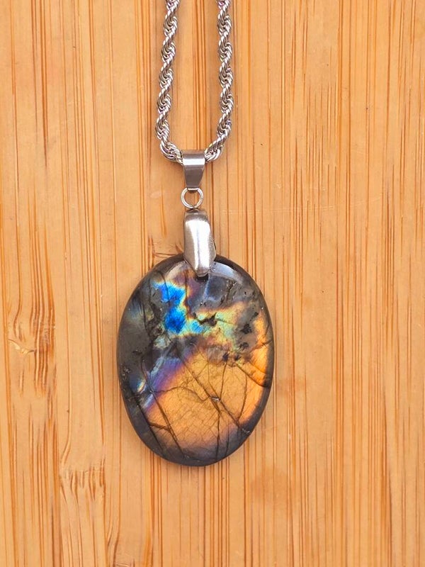 Pendentif Labradorite de Madagascar