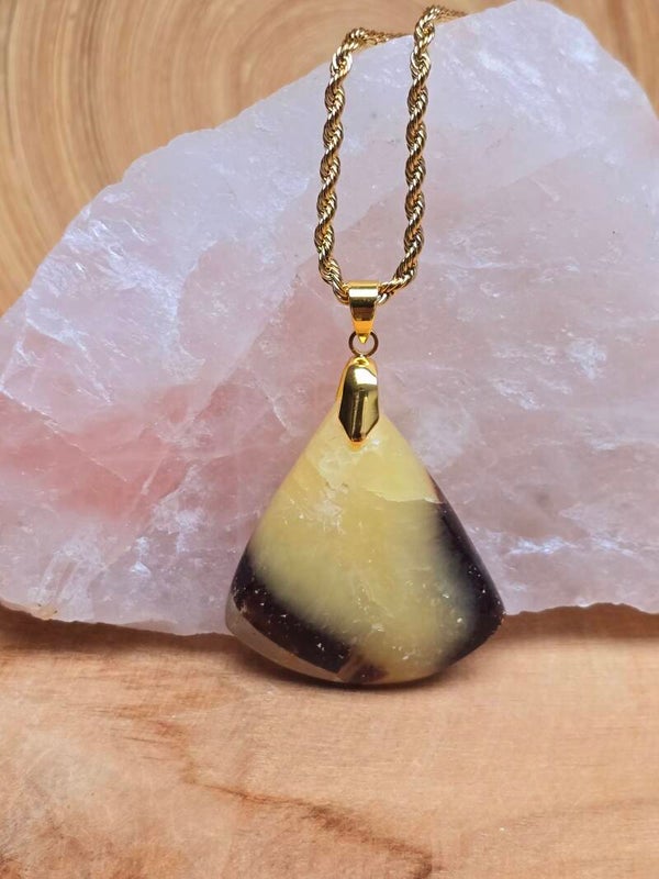 Pendentif Septaria de Madagascar