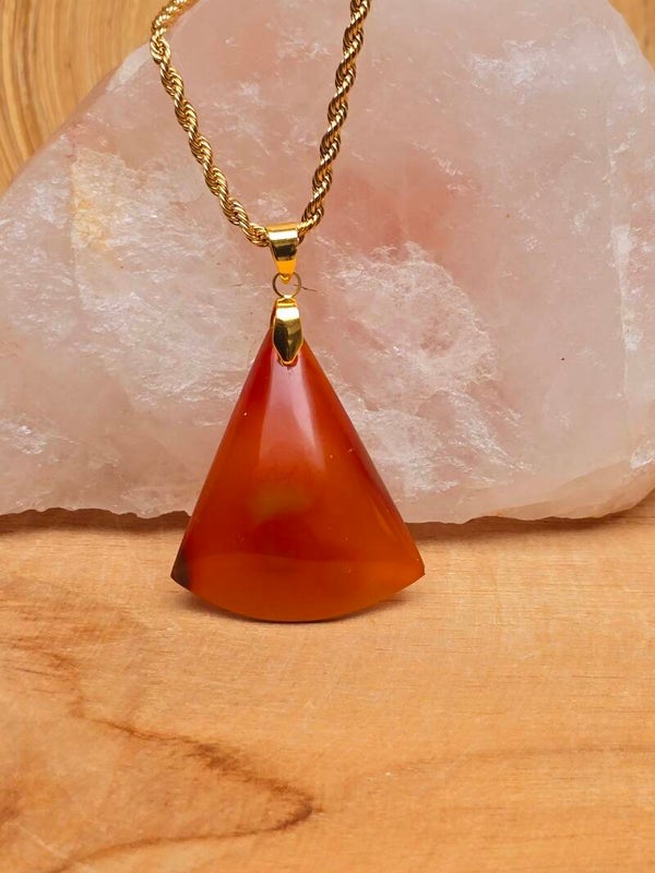 Pendentif Cornaline de Madagascar