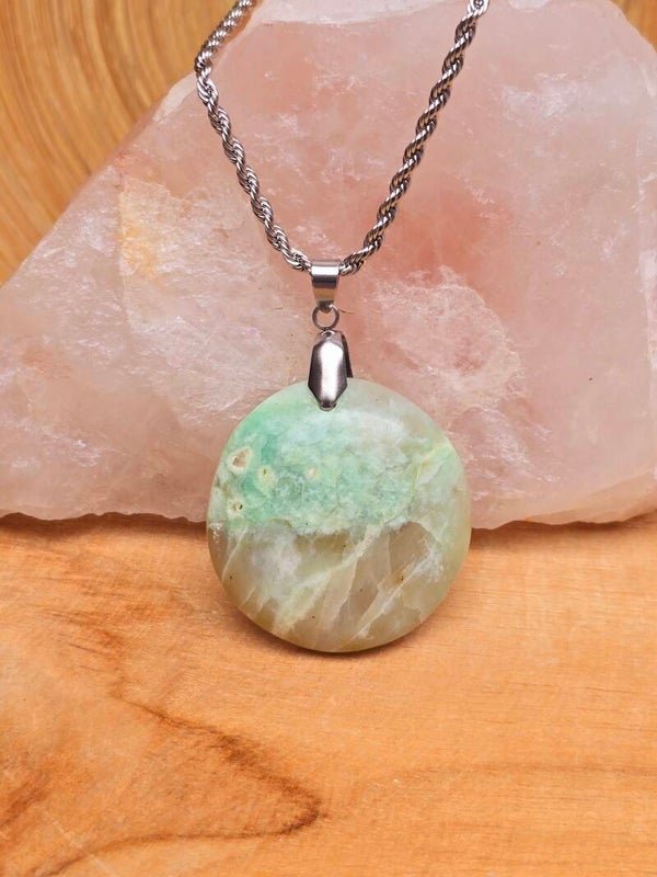 Pendentif Garniérite