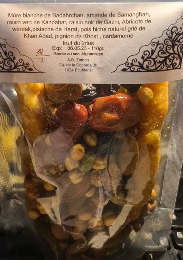 Mélange fruit sec et graine